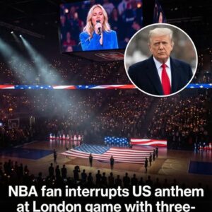 NBA Game in London Sees Crowd Moment During National Anthem